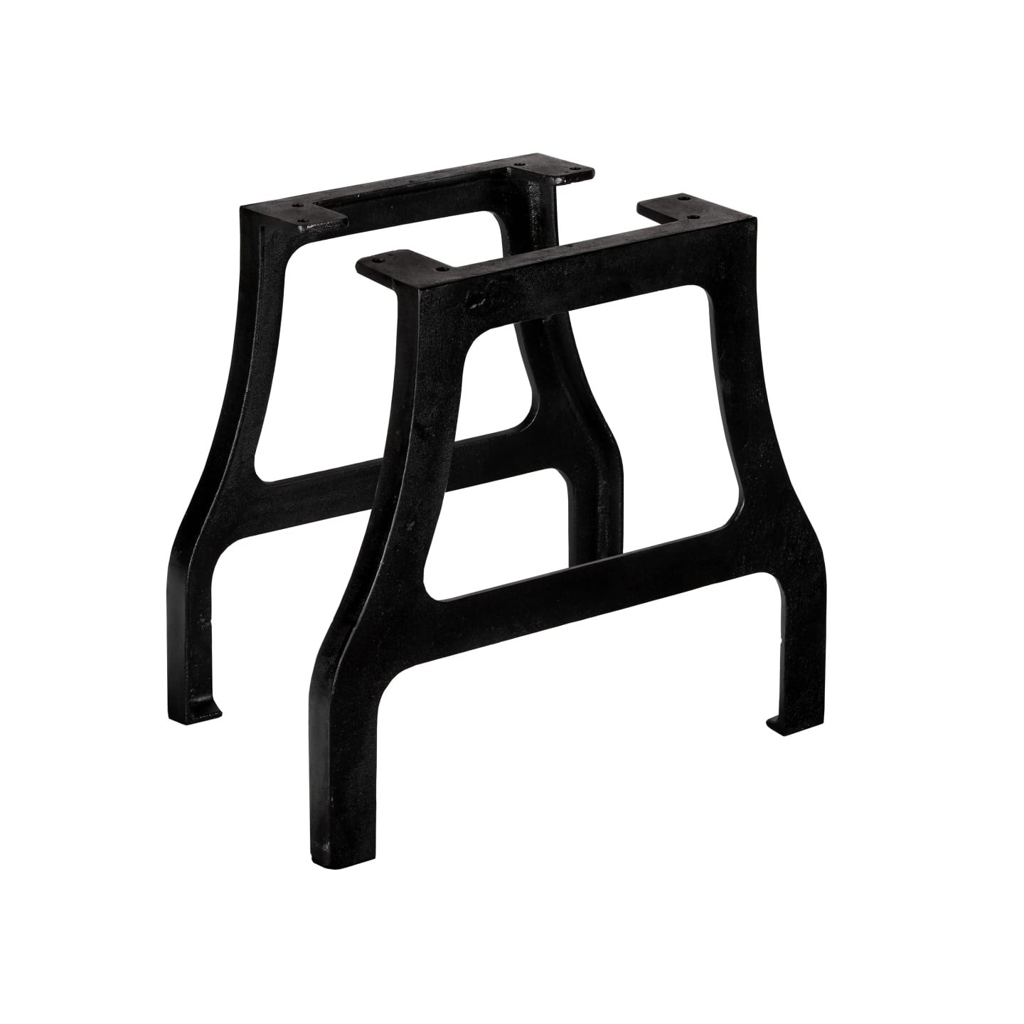 Pied de table basse 2 pcs Cadre en A Fonte