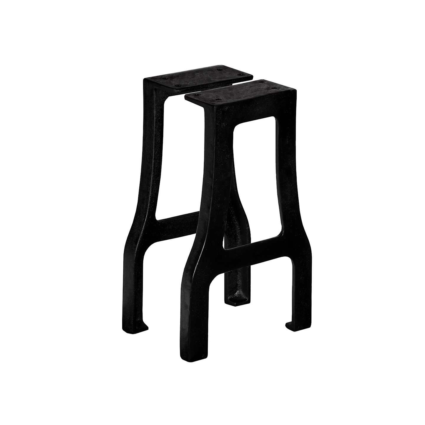Pied de banc 2 pcs Cadre en A Fonte