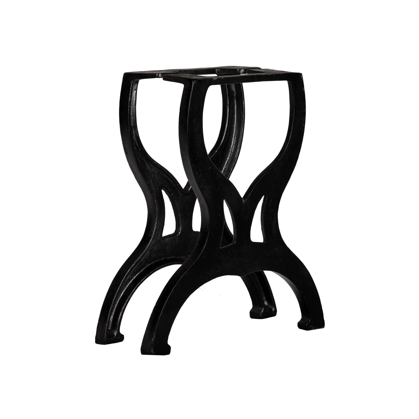 Pied de banc 2 pcs Cadre en X Fonte