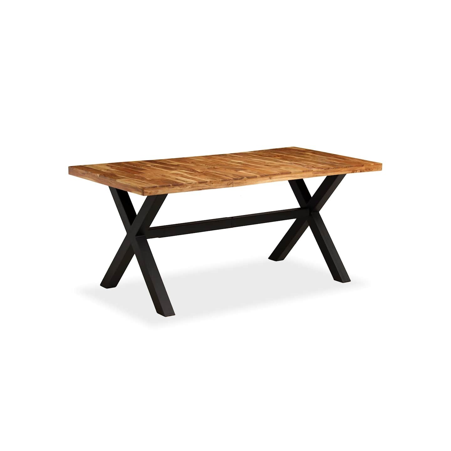 Table à manger Bois d'acacia massif et manguier 180x90x76 cm