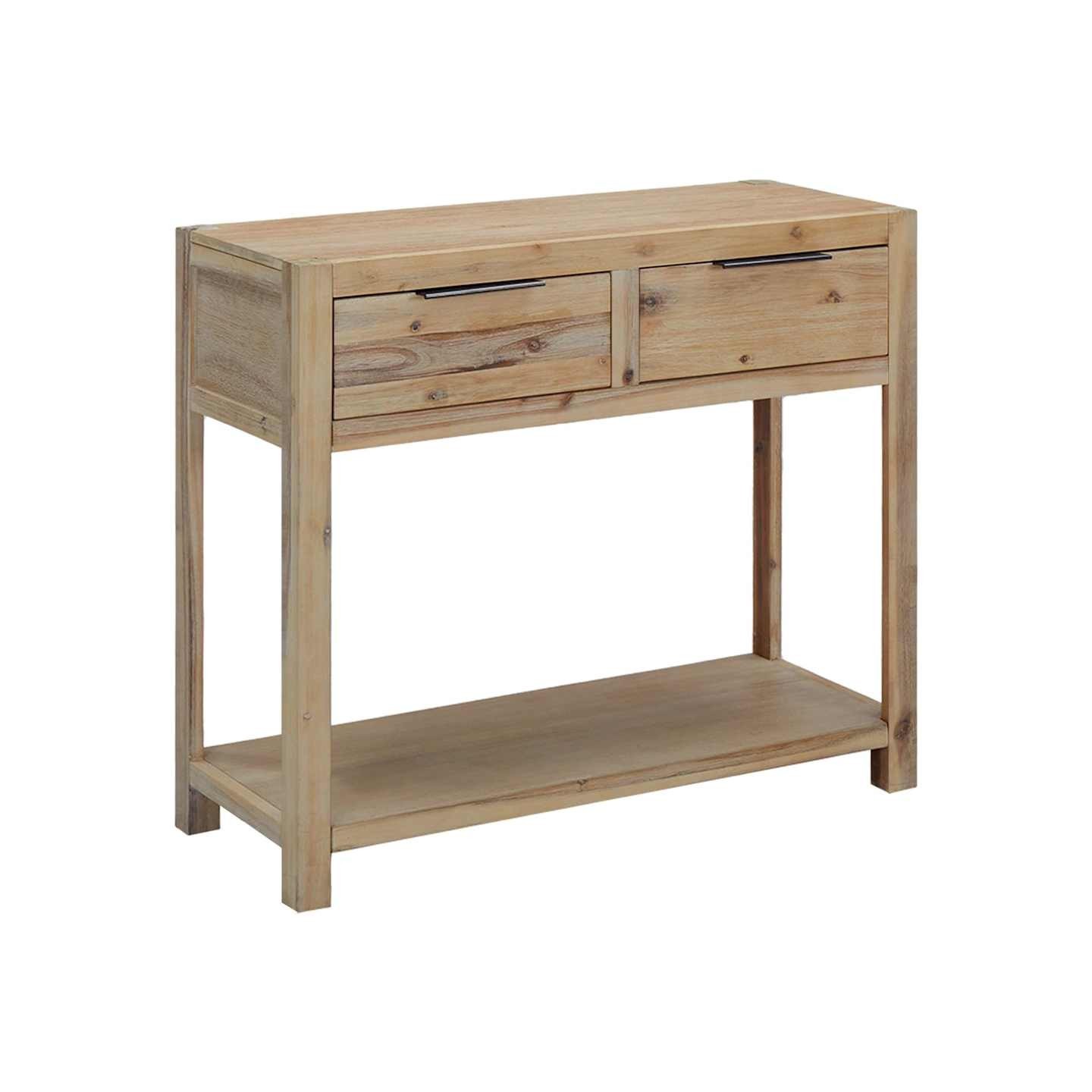 Table console 82x33x73 cm Bois d'acacia massif