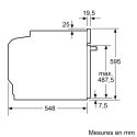Four Siemens HB554AER3F iQ300 71 L ecoClean A+ | Nimestore