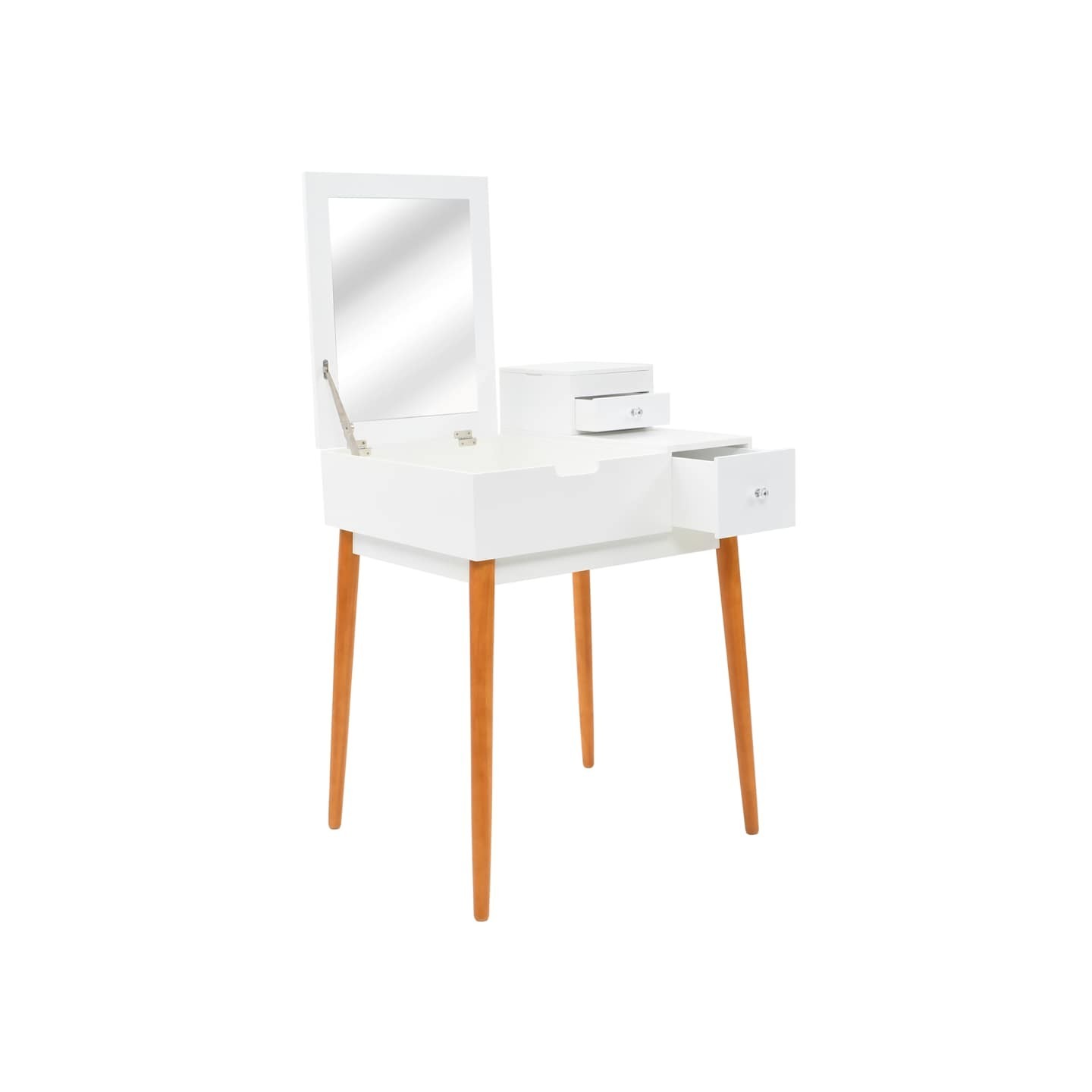 Coiffeuse avec miroir MDF 60 x 50 x 86 cm