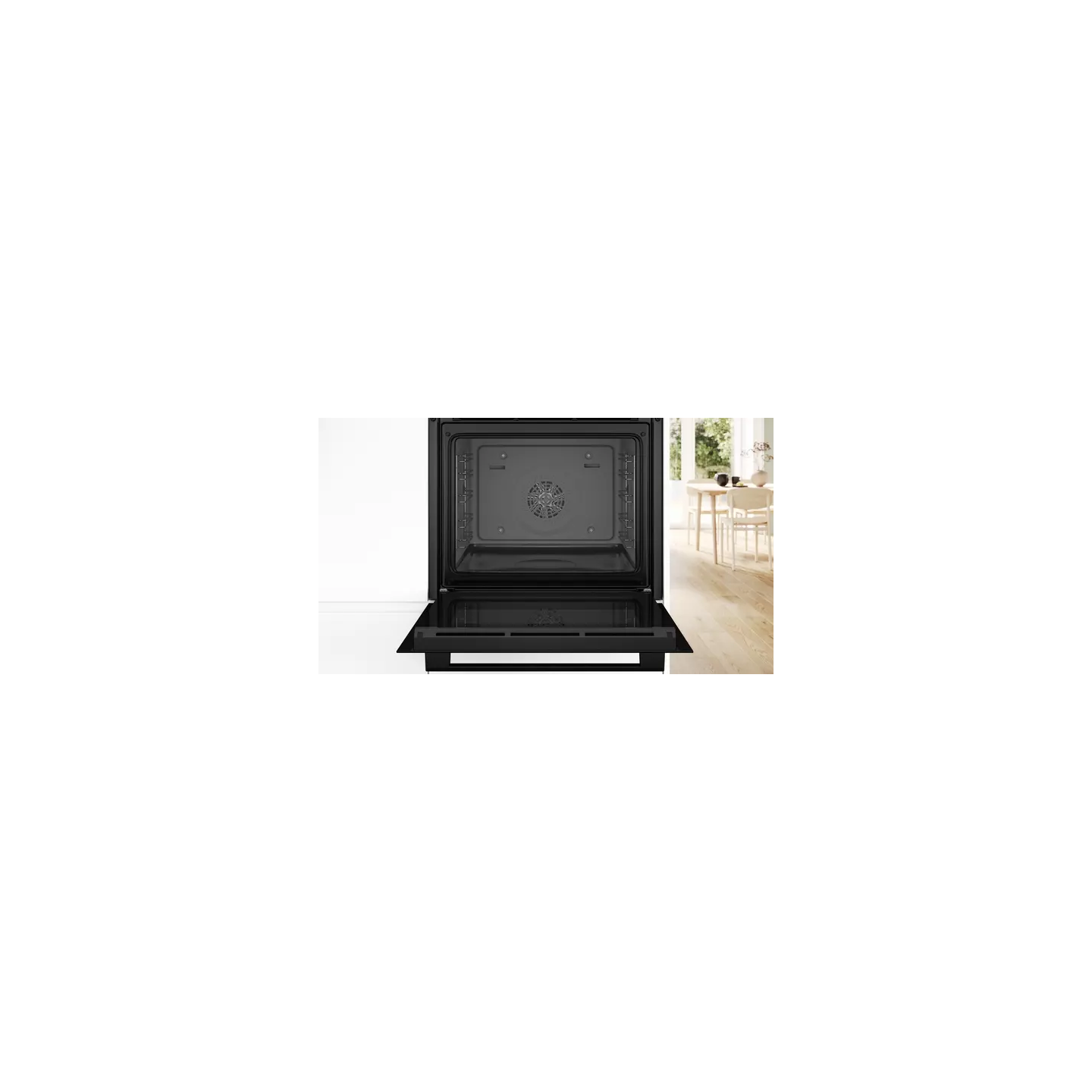 Four Bosch HBA553BA3F Série 4 71 L EcoClean noir | Nimestore