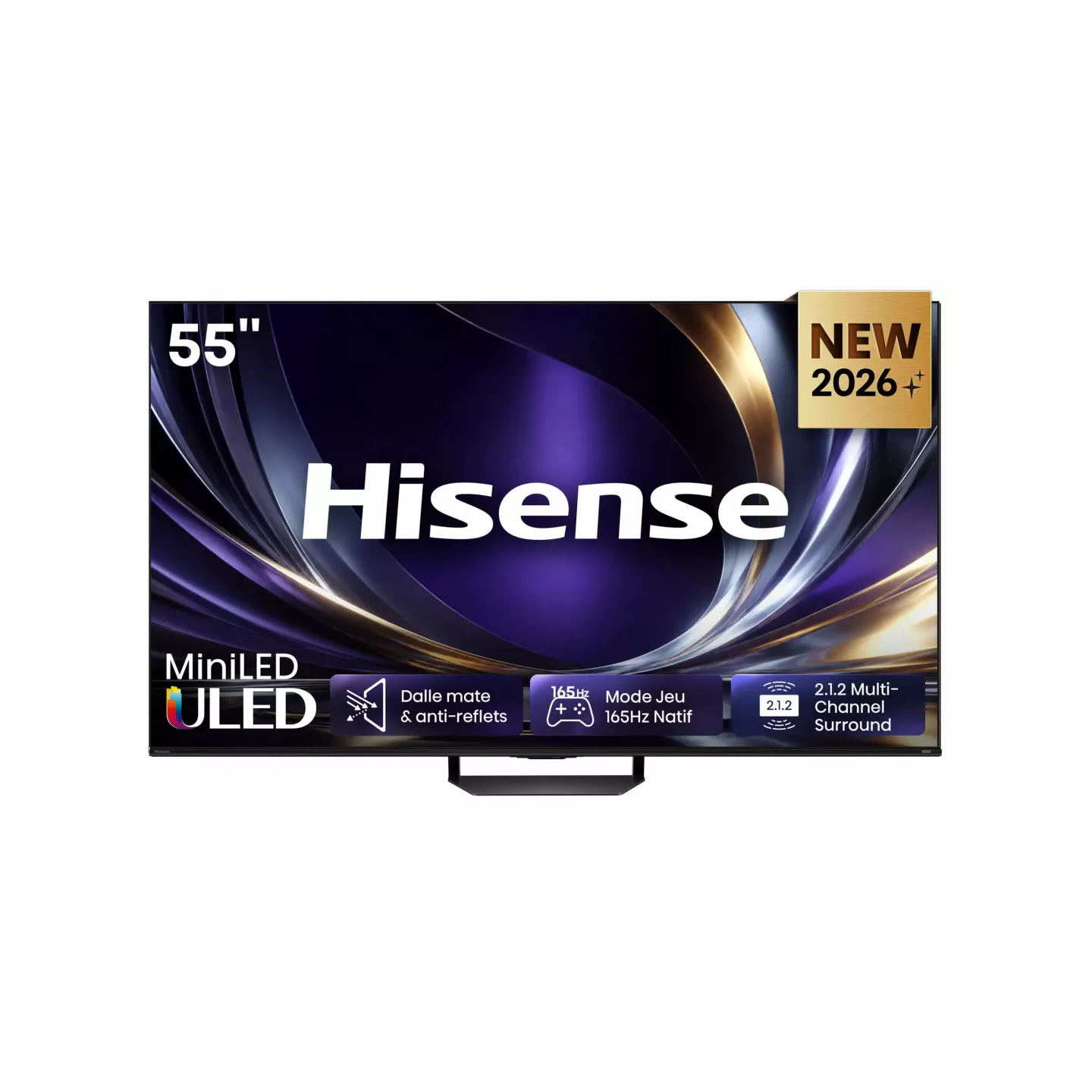 TV Mini LED Hisense 55U7SPRO 55" 4K 2000 nits | Nimestore