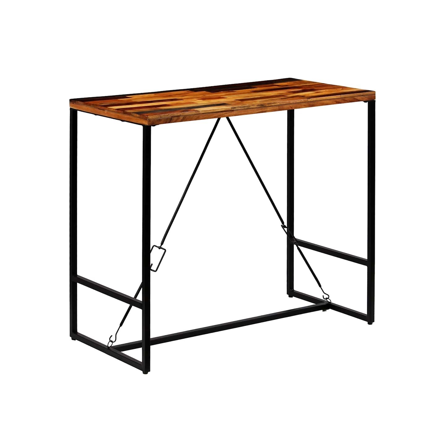 Table de bar Bois de récupération massif 120x60x106 cm