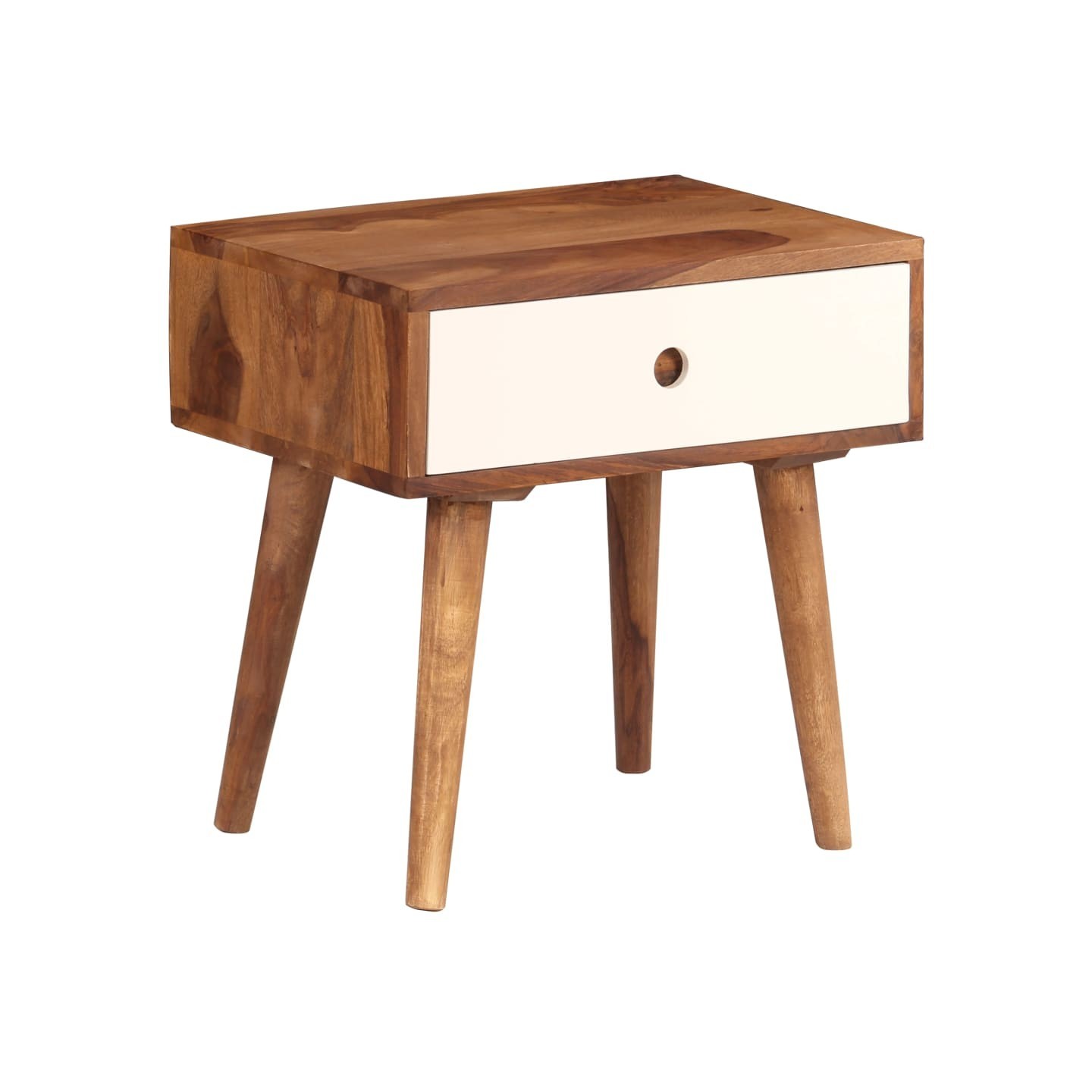 Table de chevet Bois massif de Sesham 45 x 30 x 45 cm