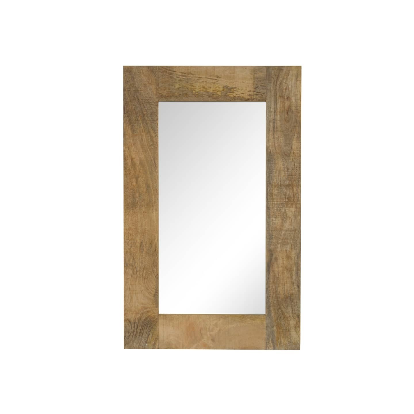 Miroir Bois de manguier massif 50 x 80 cm