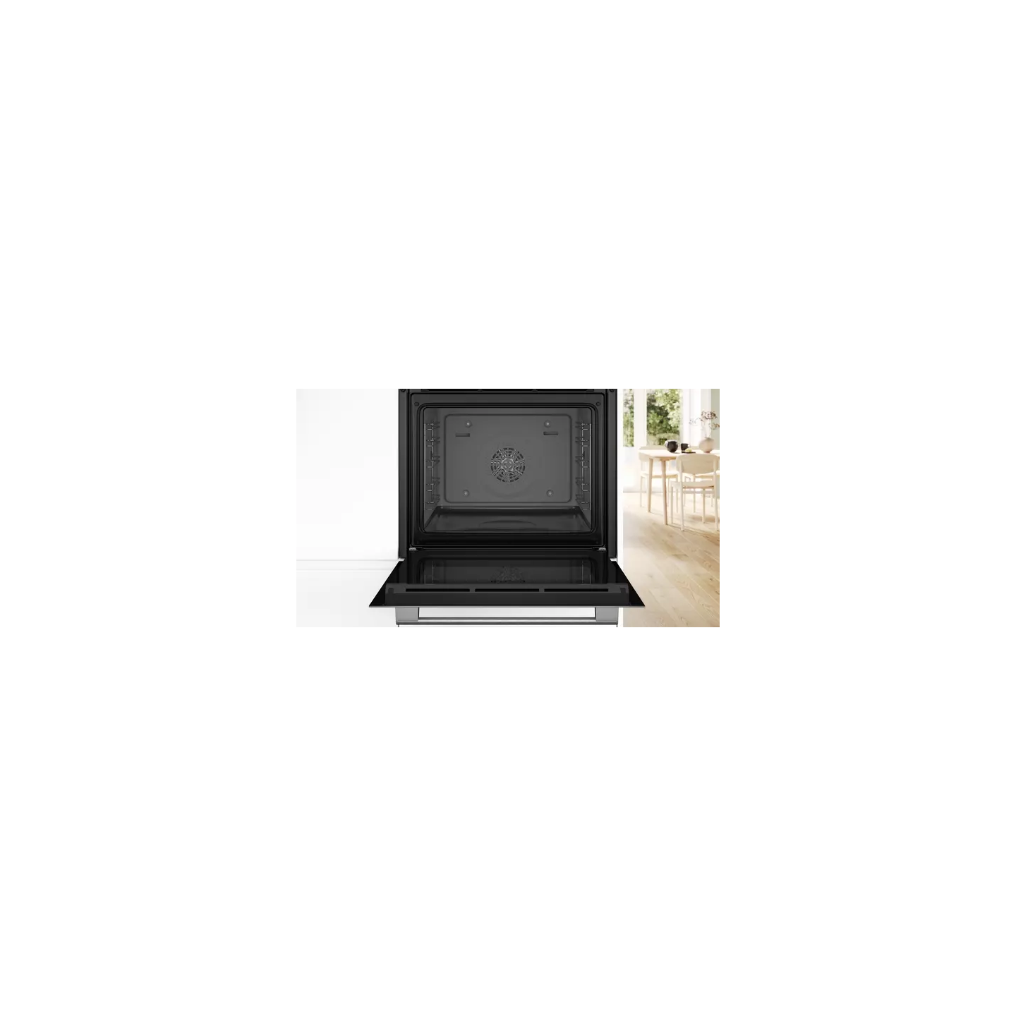 Four Bosch HBA553BV3F Série 4 71 L EcoClean blanc | Nimestore