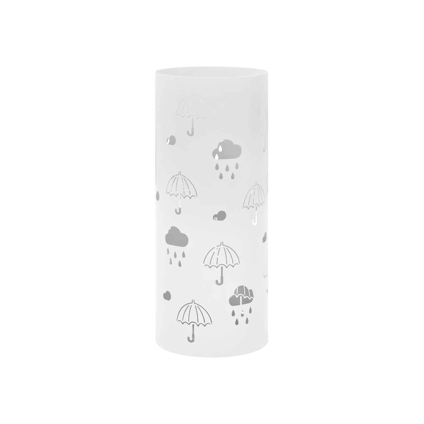 Porte-parapluie Design Parapluies Acier Blanc