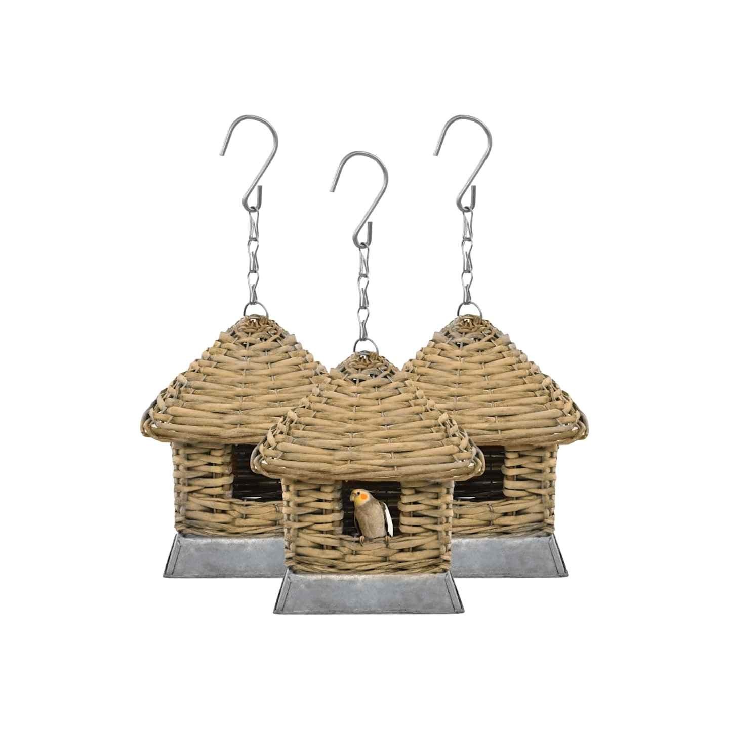 Nichoir 3 pcs Osier