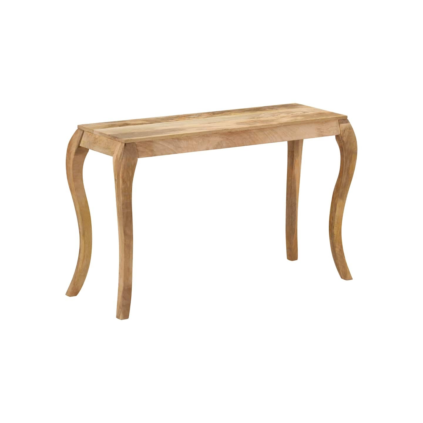 Table console 118x38x76 cm Bois de manguier massif