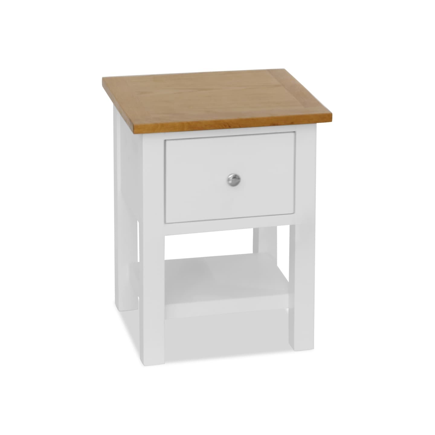 Table de chevet 36x30x47 cm Bois de chêne massif