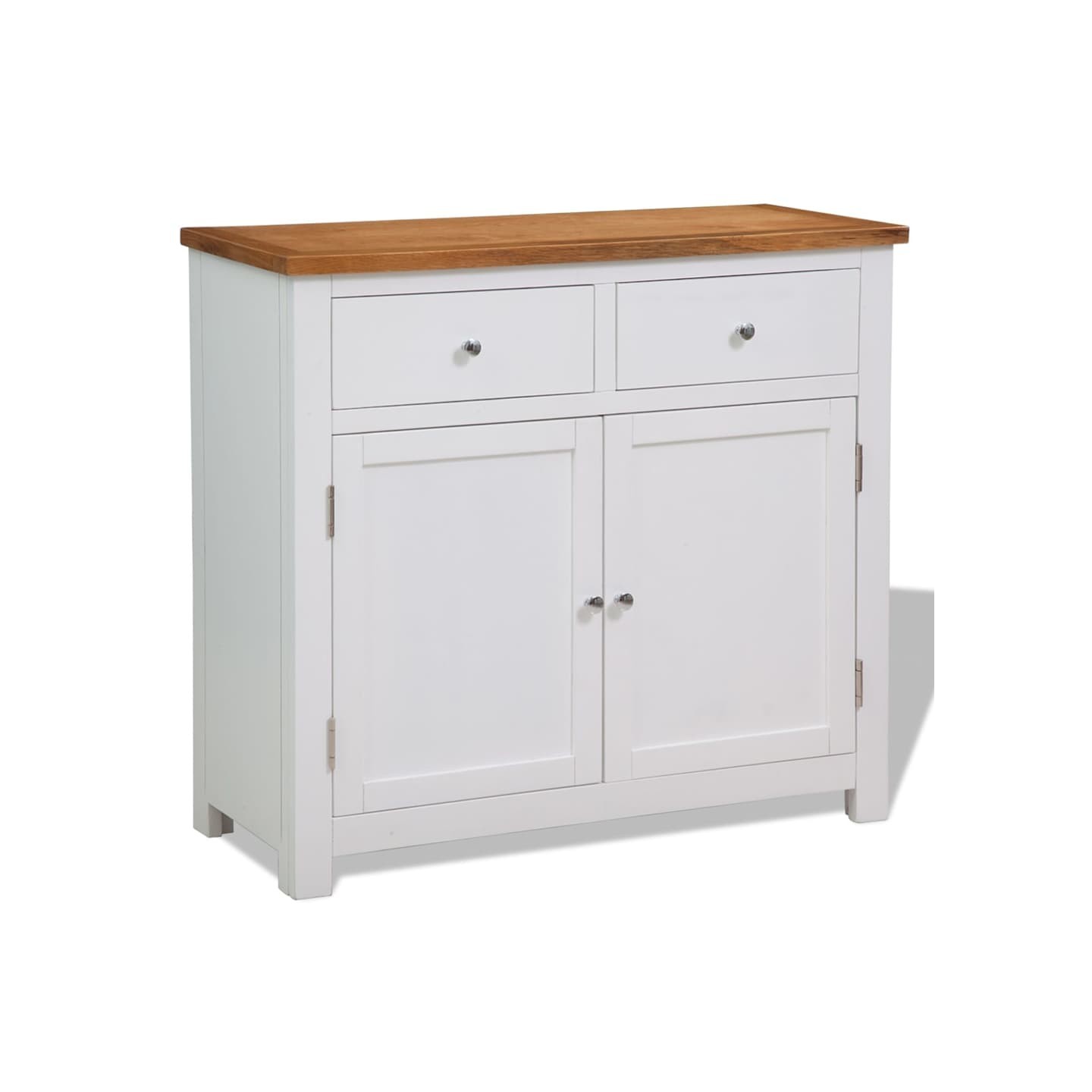 Buffet 90x33,5x83 cm Bois de chêne massif