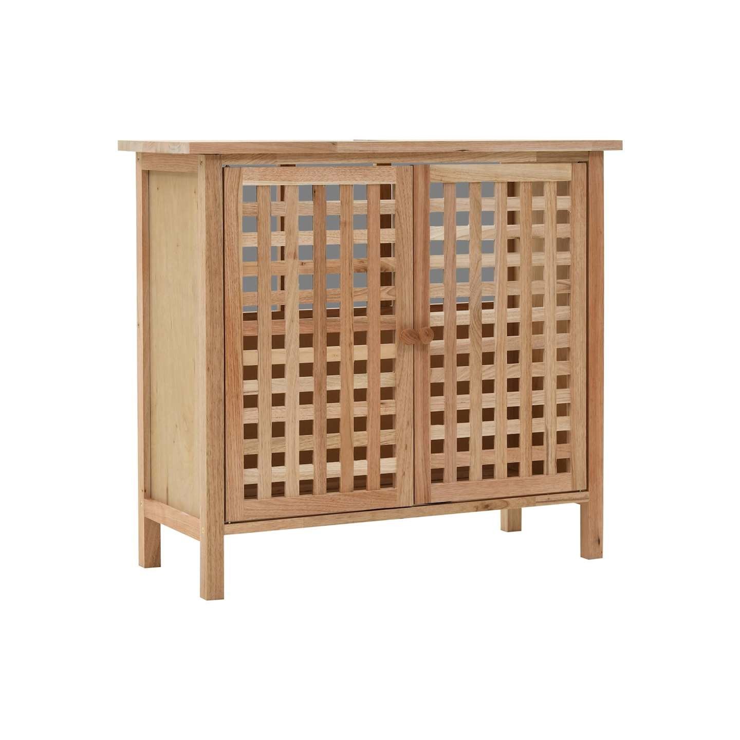 Armoire pour lavabo Bois de noyer massif 66x29x61 cm