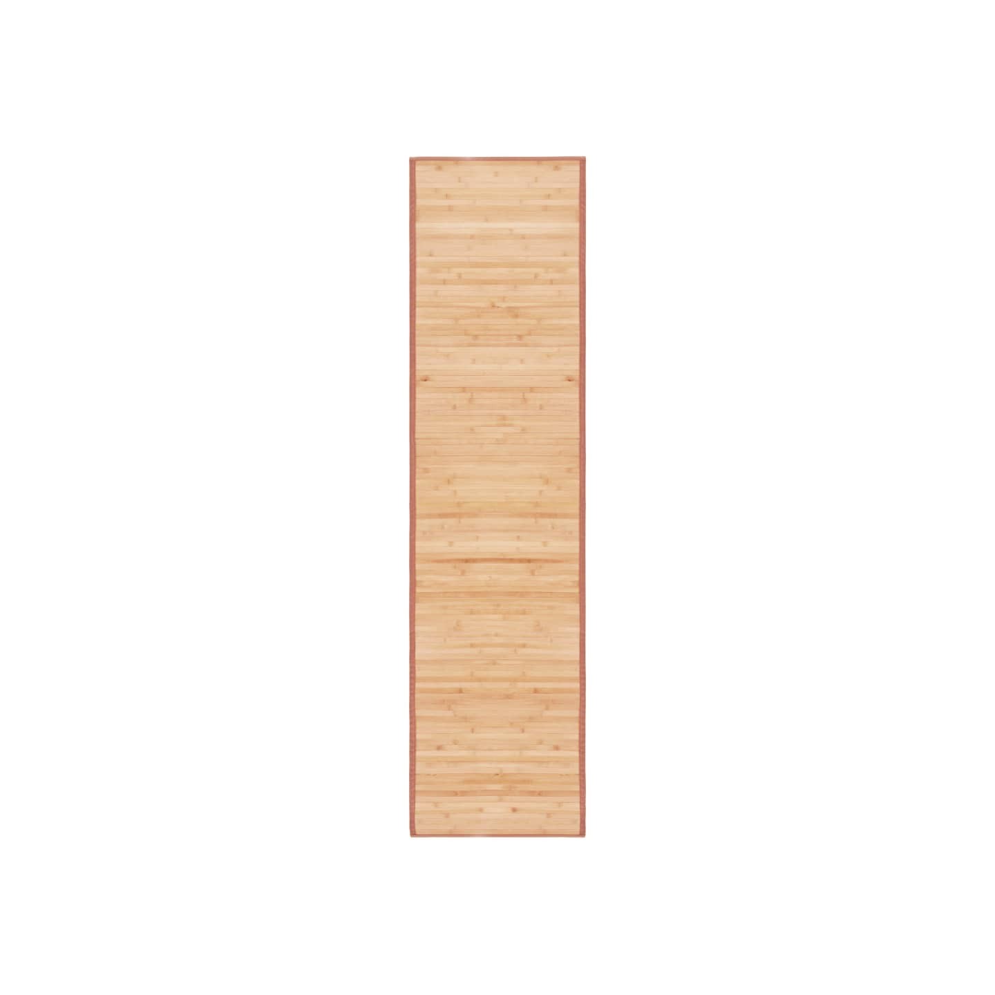 Tapis en bambou 80x300 cm Marron