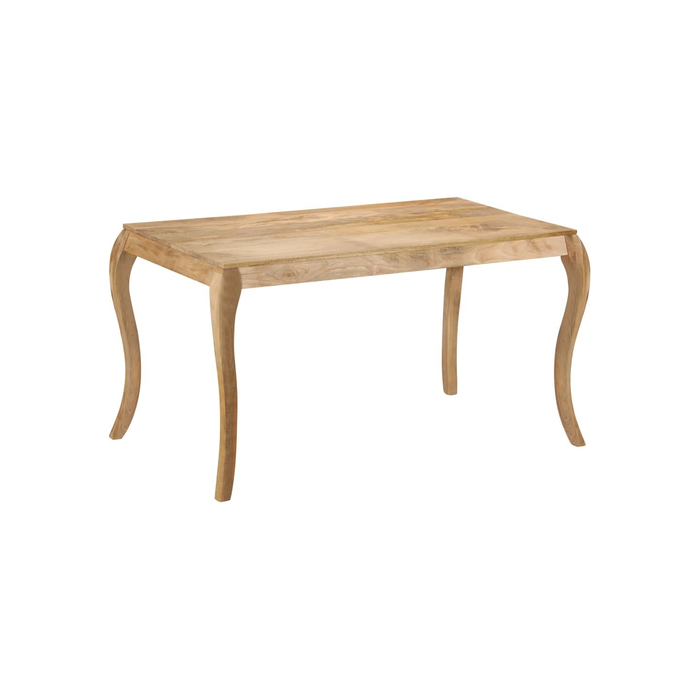 Table de salle à manger 135x75x76 cm Bois de manguier massif