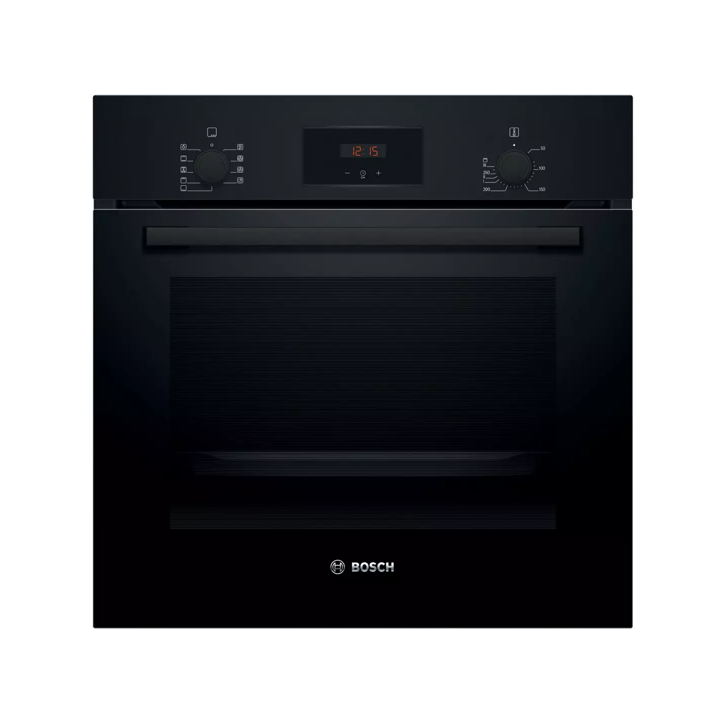 Four Bosch HBF134EB2 Série 2 66 L EcoClean noir | Nimestore