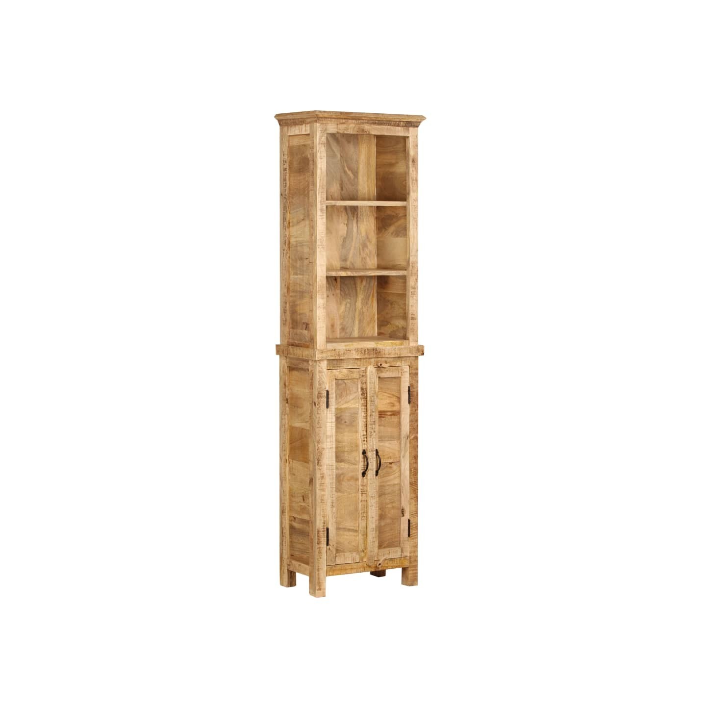 Bibliothèque 50 x 30 x 180 cm Bois massif de manguier