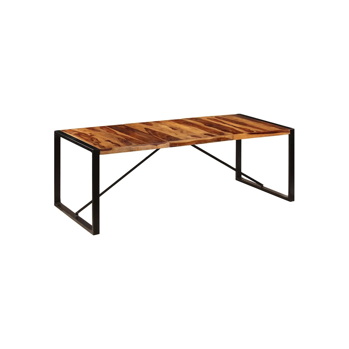 Table de salle à manger 220x100x75 cm Bois massif