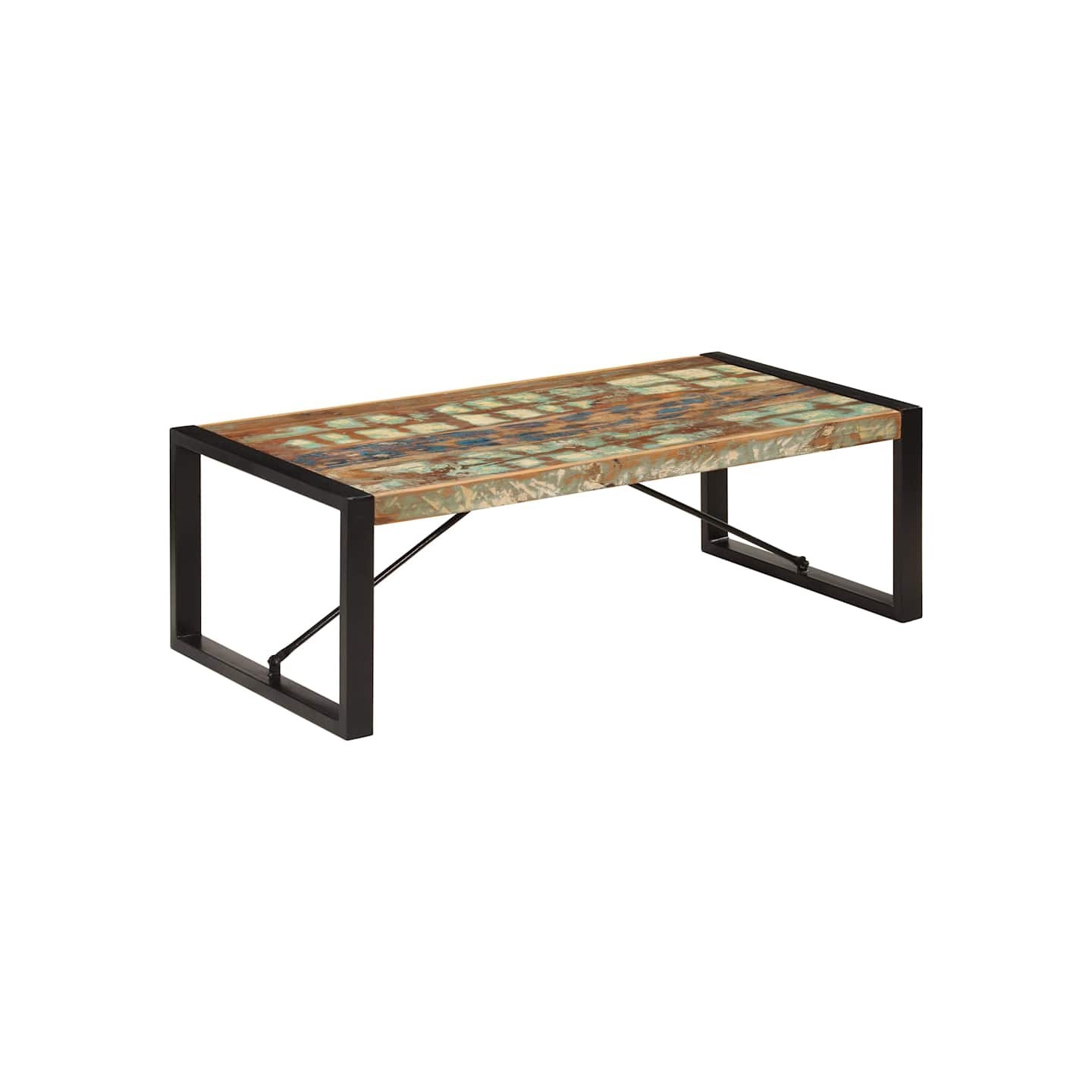 Table basse 120x60x40 cm Bois de récupération solide