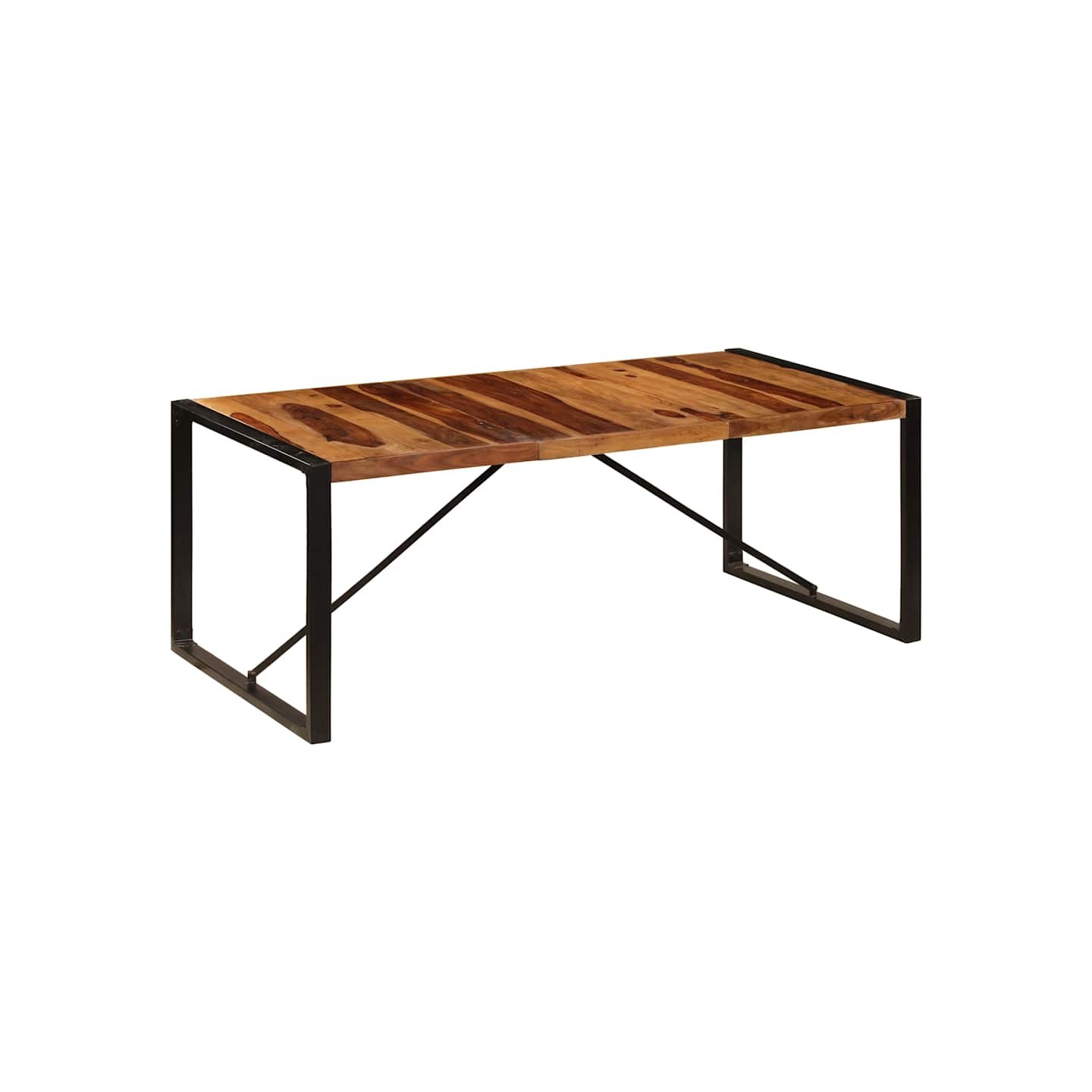 Table à dîner 200x100x75 cm Bois de Sesham solide