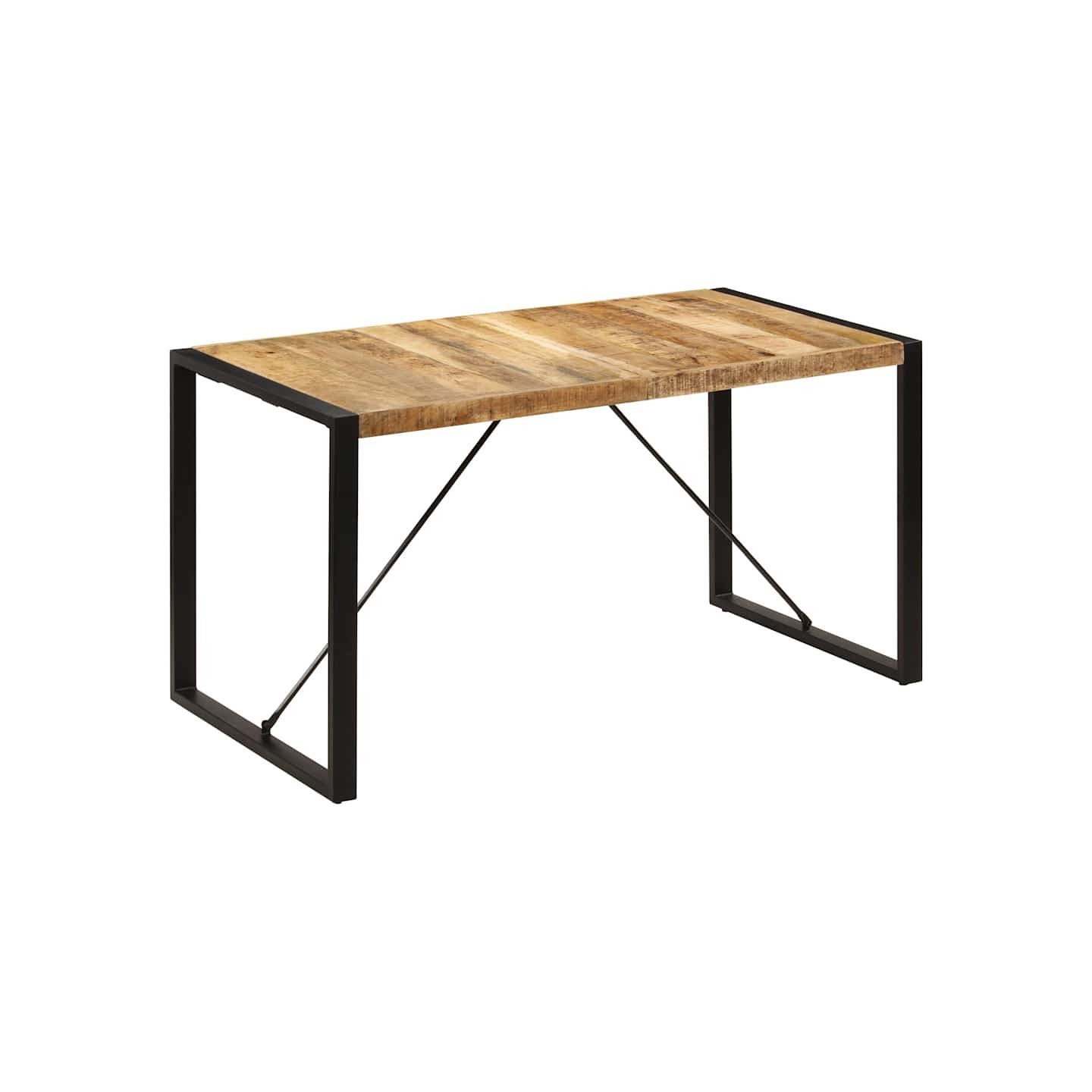 Table à manger 140x70x75 cm Bois de manguier massif
