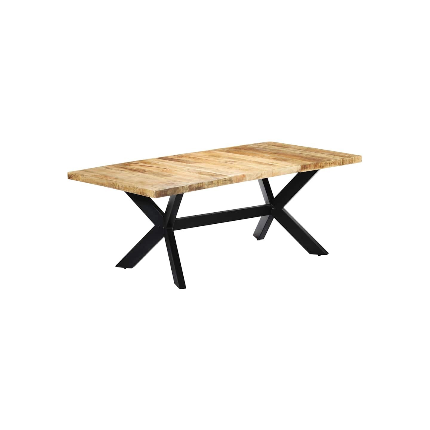 Table de salle à manger 200x100x75 cm Bois de manguier solide