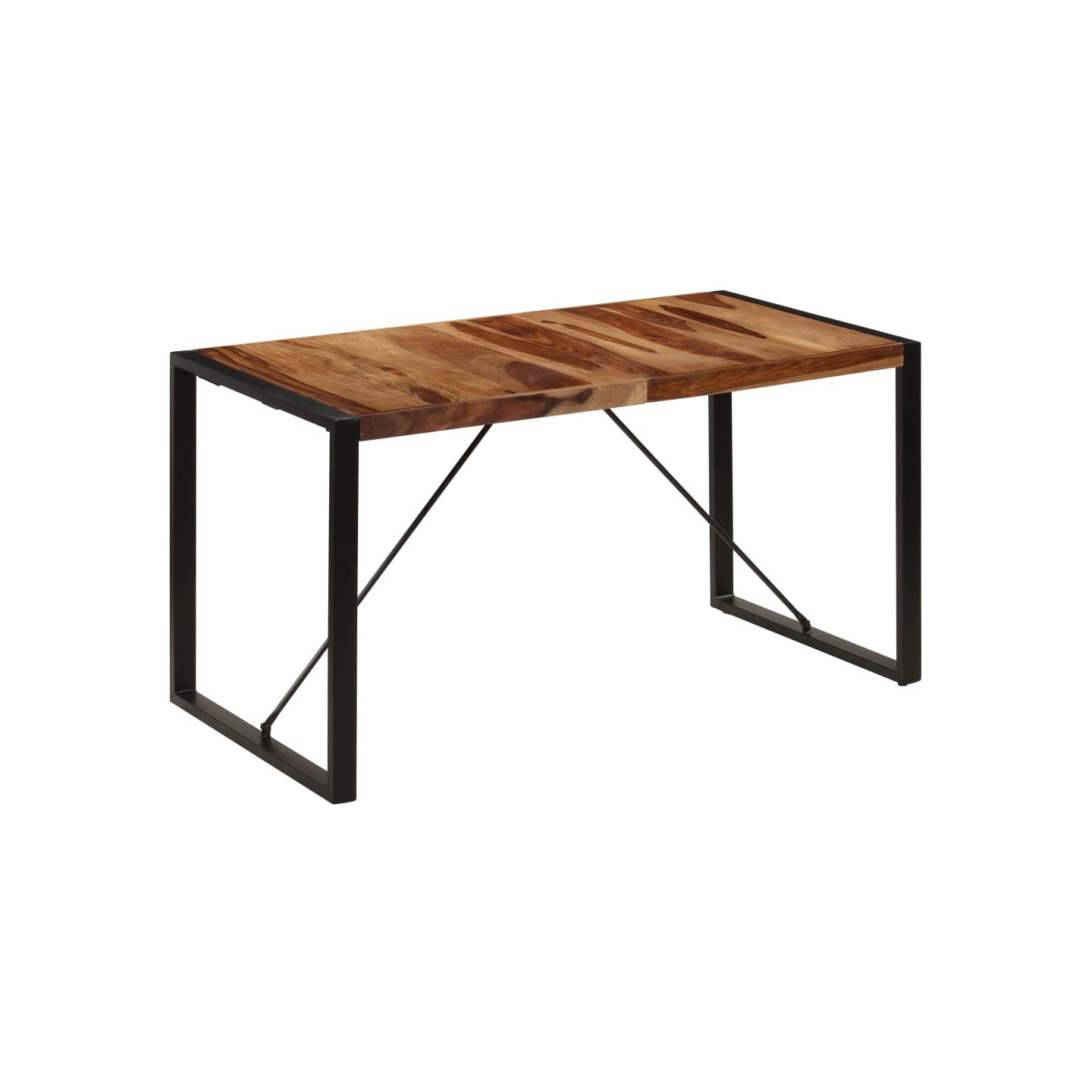 Table de salle à manger 140x70x75 cm Bois massif