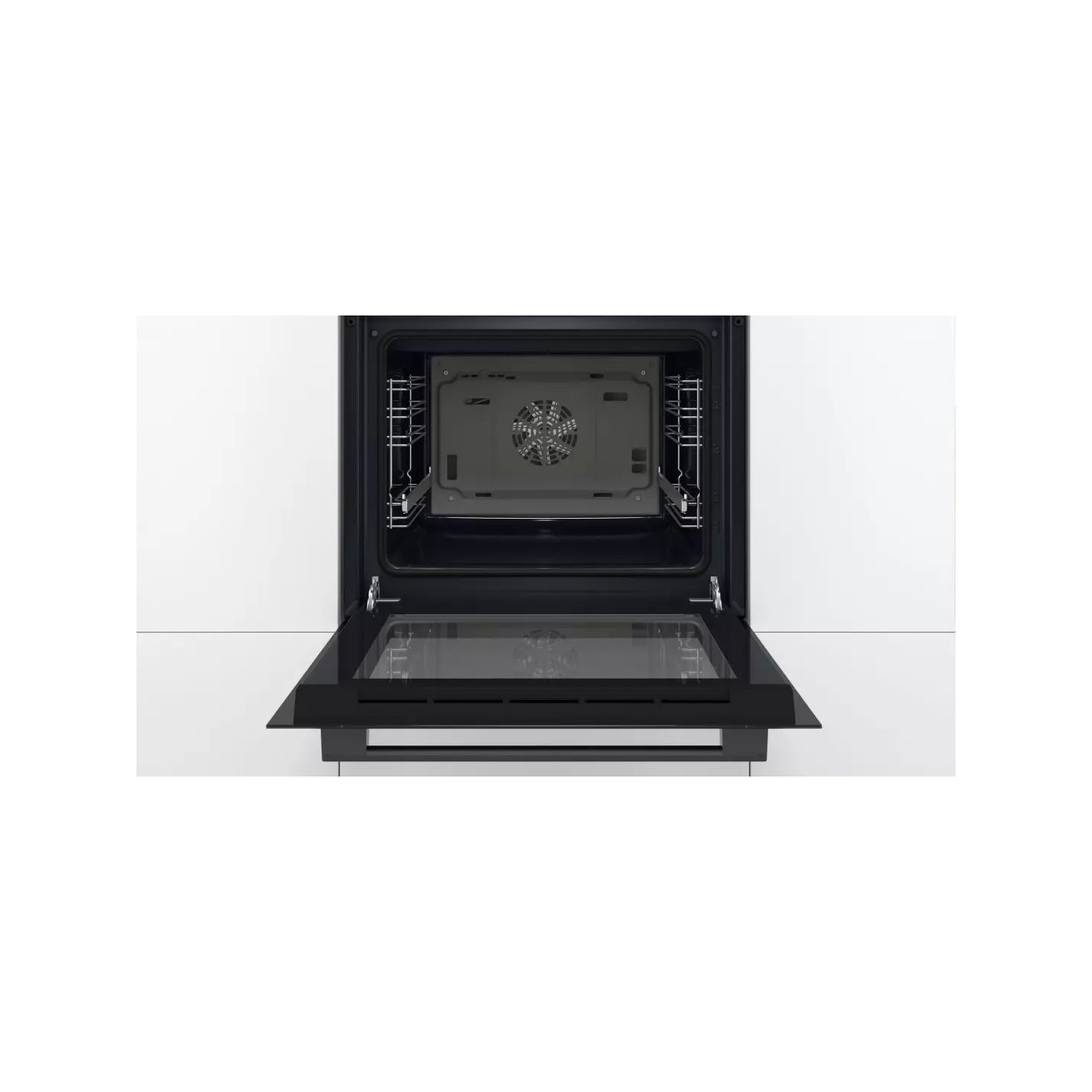 Four Bosch HBF134EB2 Série 2 66 L EcoClean noir | Nimestore
