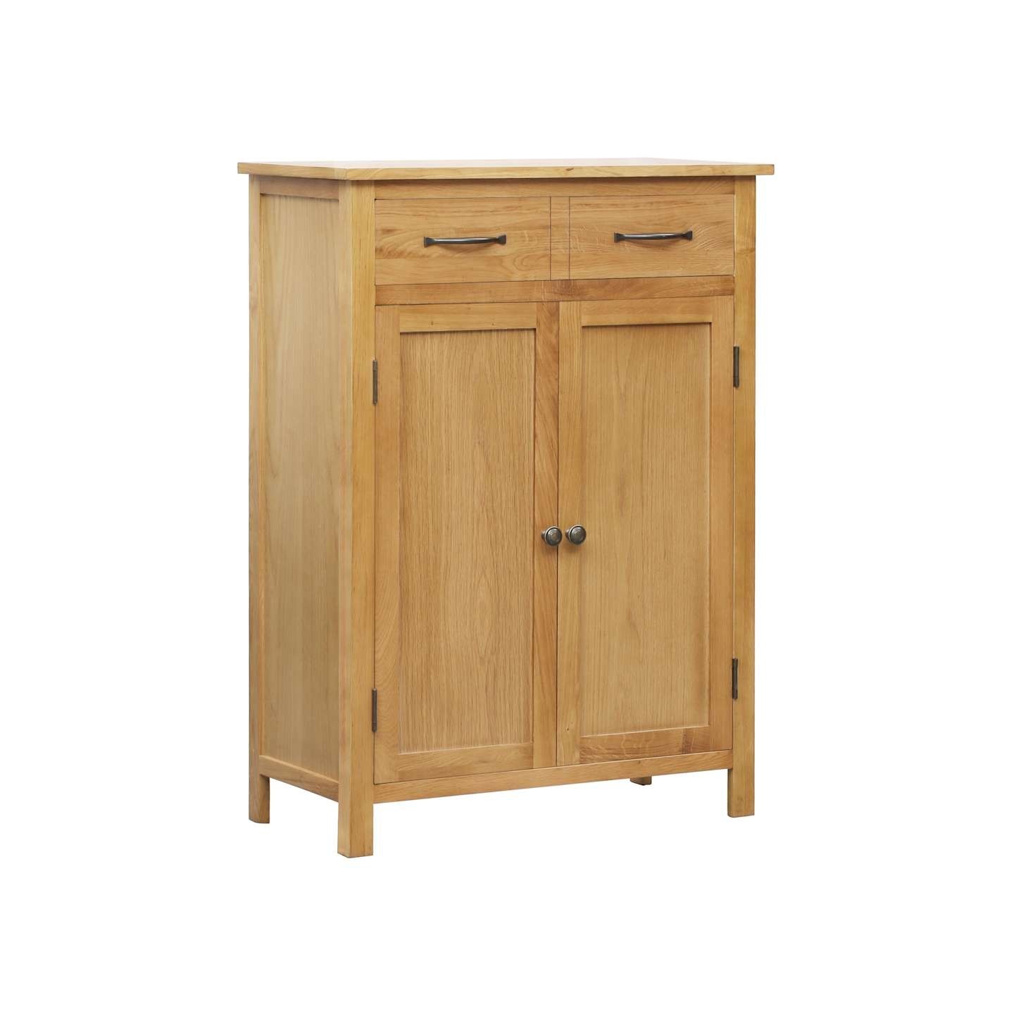 Armoire à chaussures 76x37x105 cm Bois de chêne solide