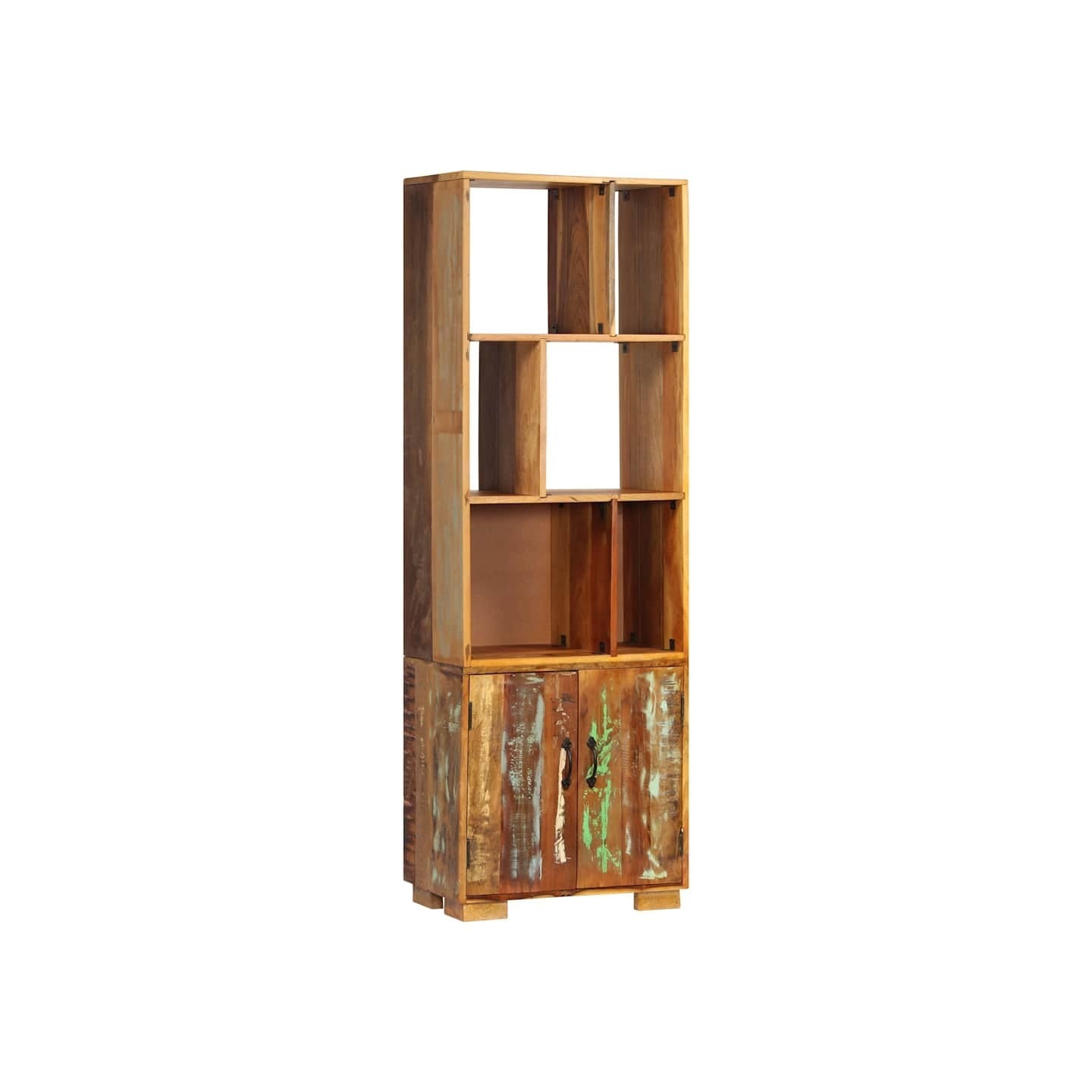 Bibliothèque 60x35x180 cm Bois de récupération solide