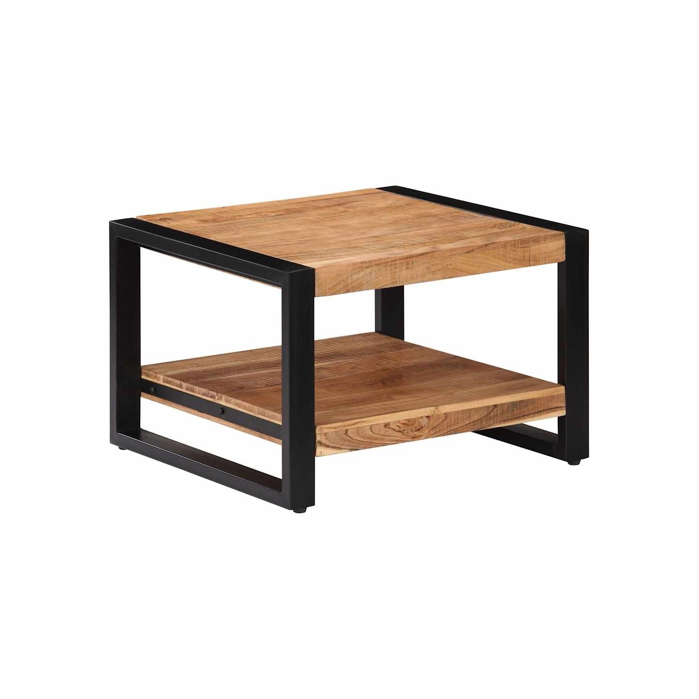 Table basse 60x60x40 cm Bois d'acacia massif