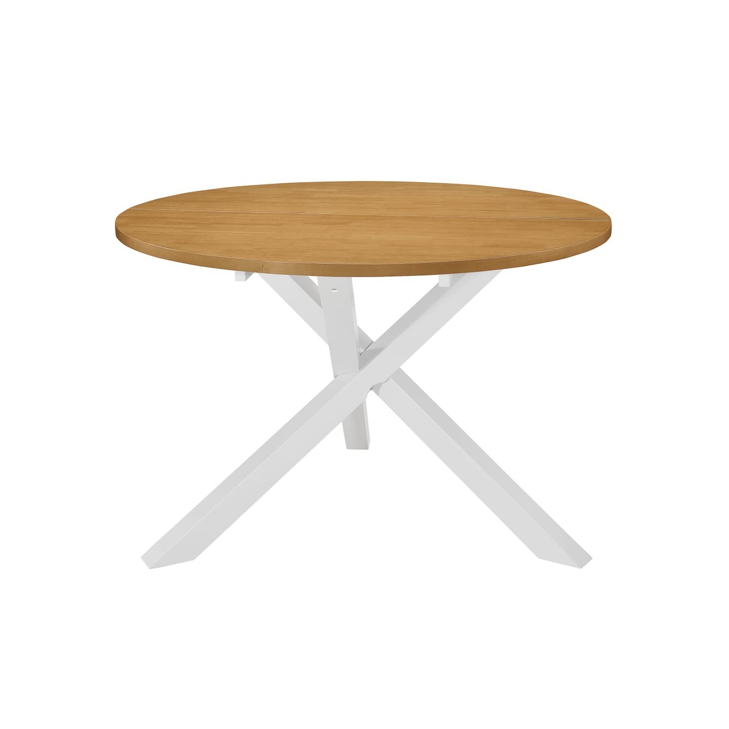 Table de salle à manger Blanc 120 x 75 cm MDF