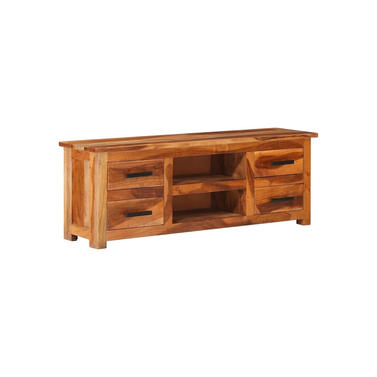 Meuble TV 110x30x40 cm Bois solide