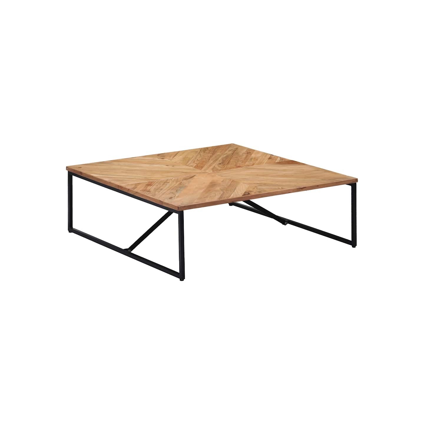Table basse 110x110x36 cm Bois d'acacia solide