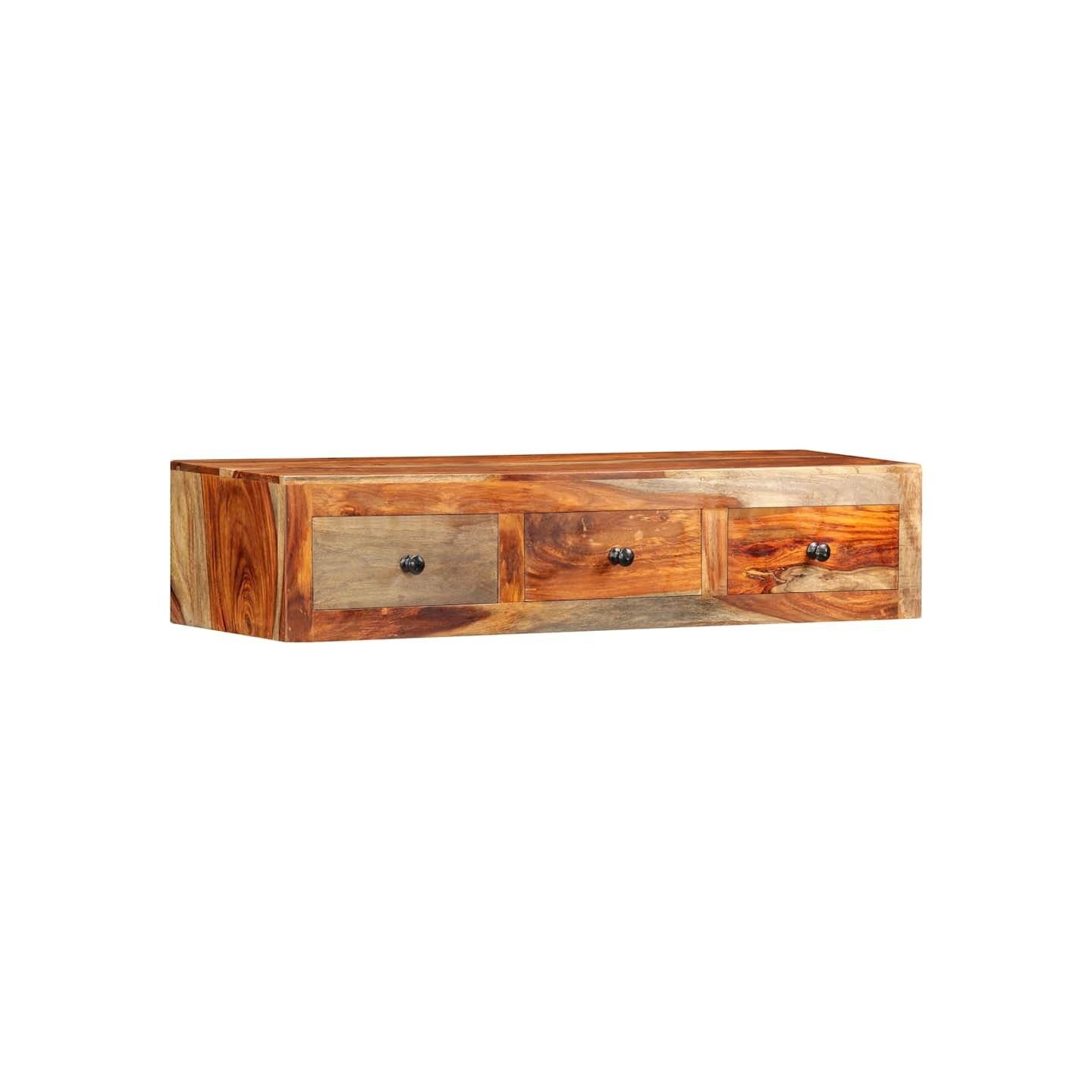 Table console murale 100x25x20 cm Bois massif
