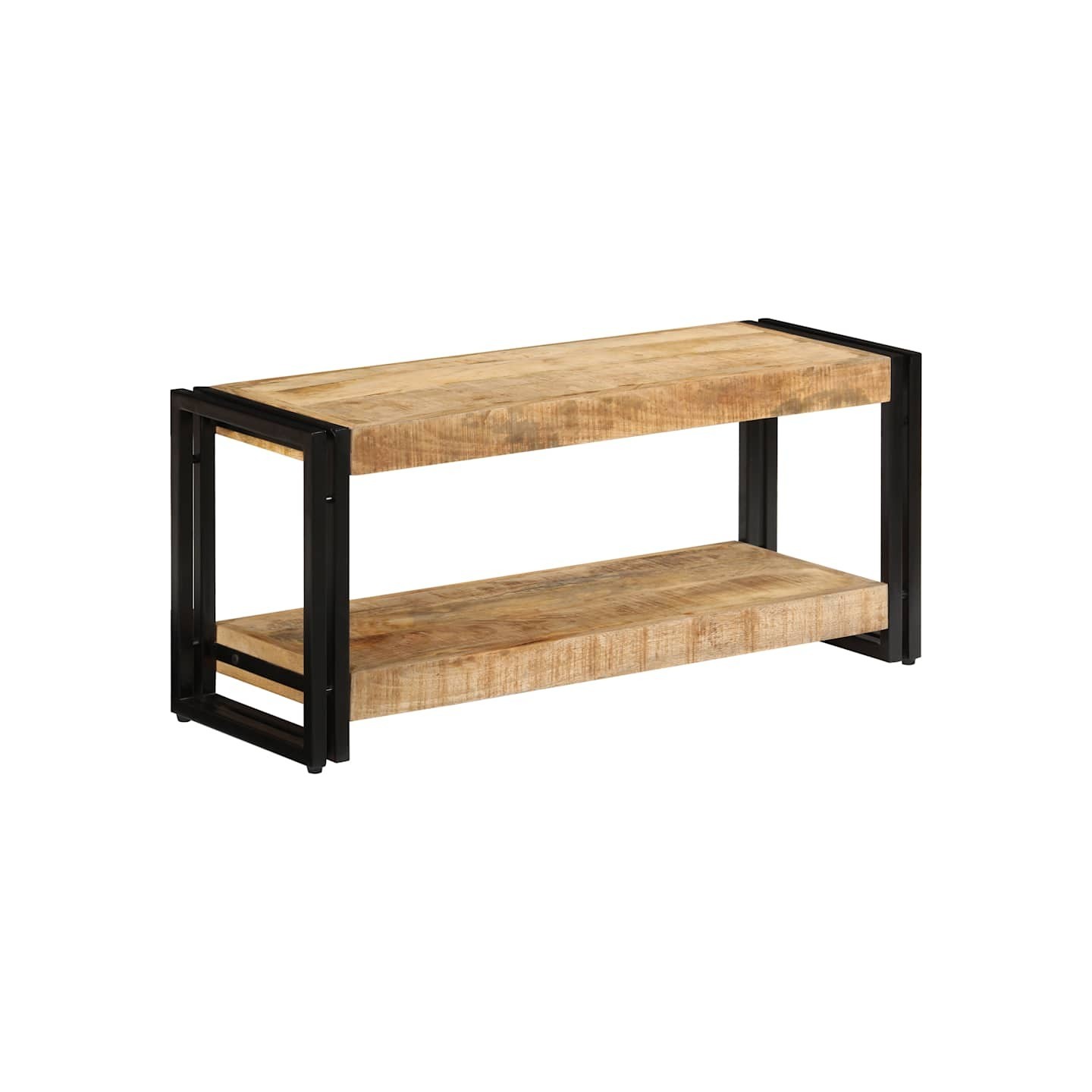 Meuble TV 90x30x40 cm Bois de manguier massif