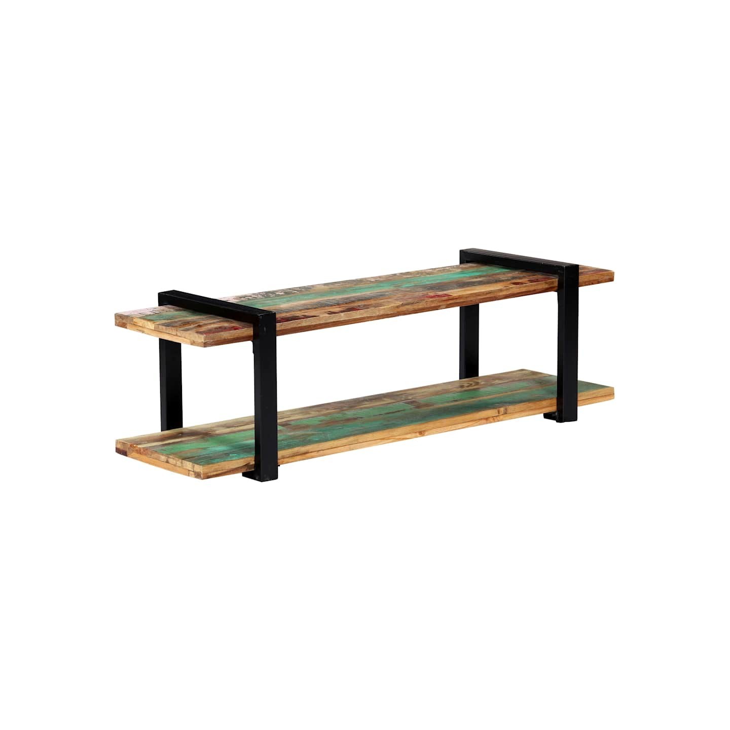 Meuble TV 130x40x40 cm Bois de récupération massif