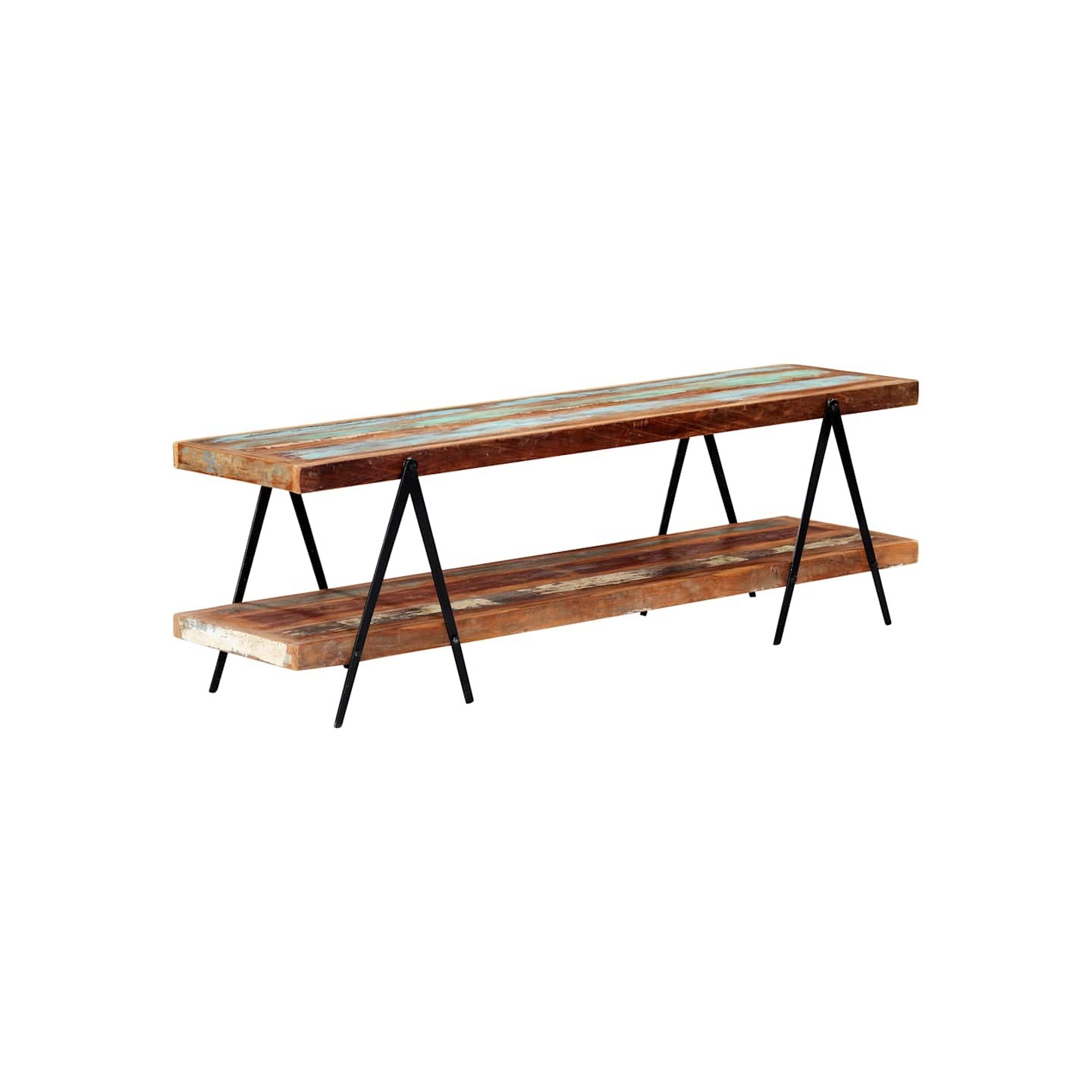 Meuble TV 160x40x50 cm Bois de récupération massif