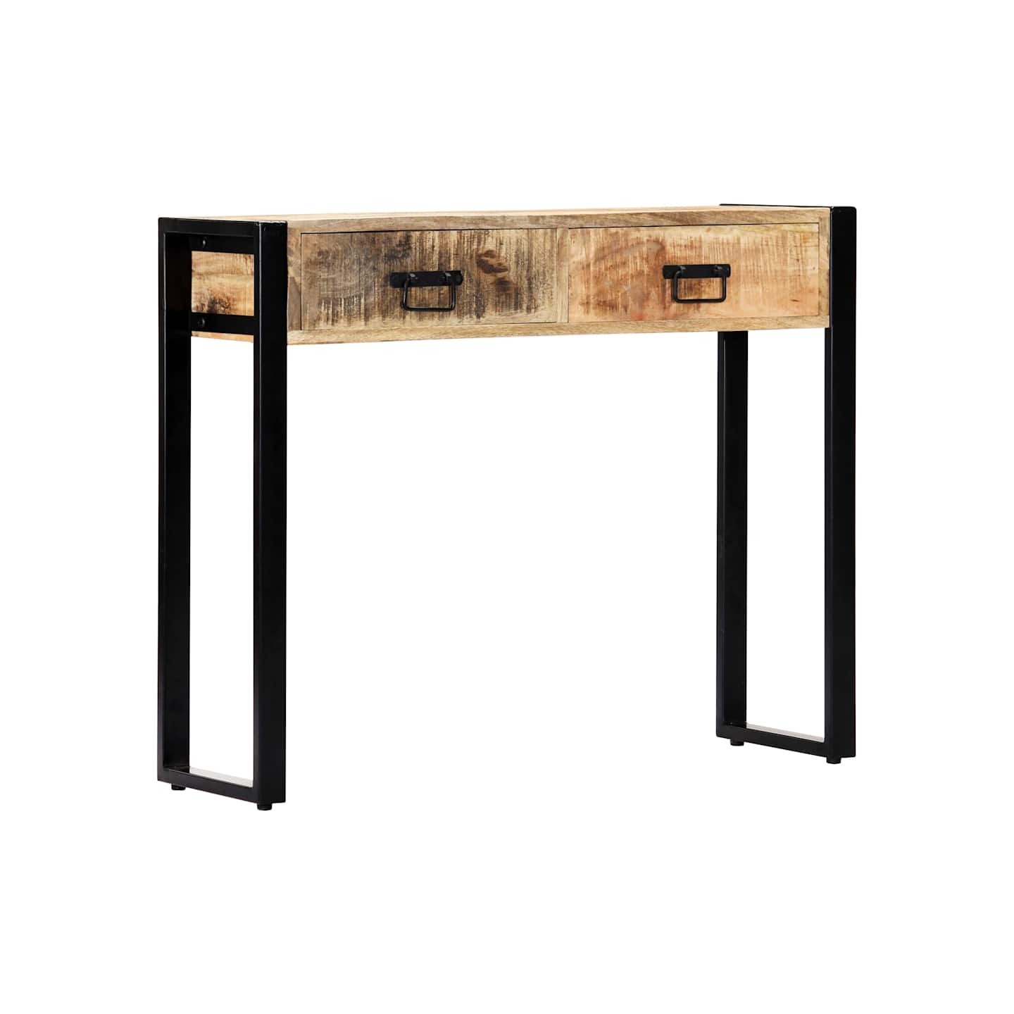 Table console 90 x 30 x 75 cm Bois de manguier massif