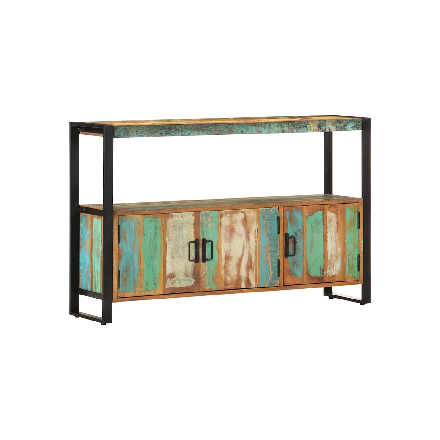 Buffet 120x30x75 cm Bois de récupération solide