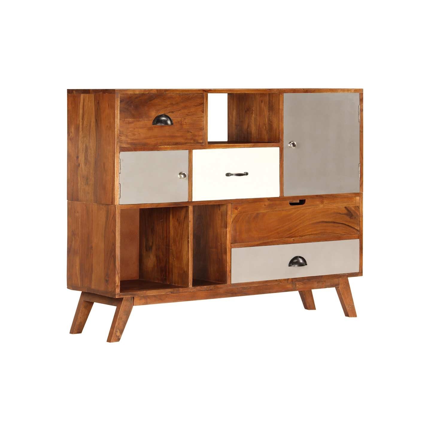 Buffet 115x35x86 cm Bois solide d'acacia