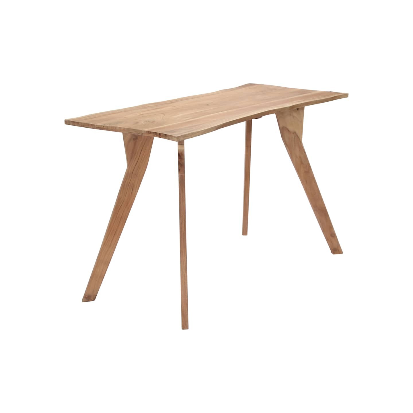 Table de salle à manger 120x58x76 cm Bois d'acacia solide