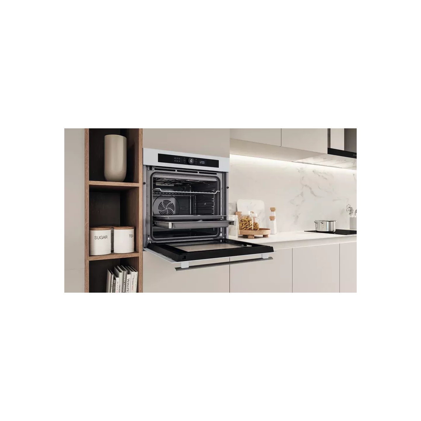 Four pyrolyse Whirlpool WOI4S8PM1SWAF 73 L A+ blanc | Nimestore