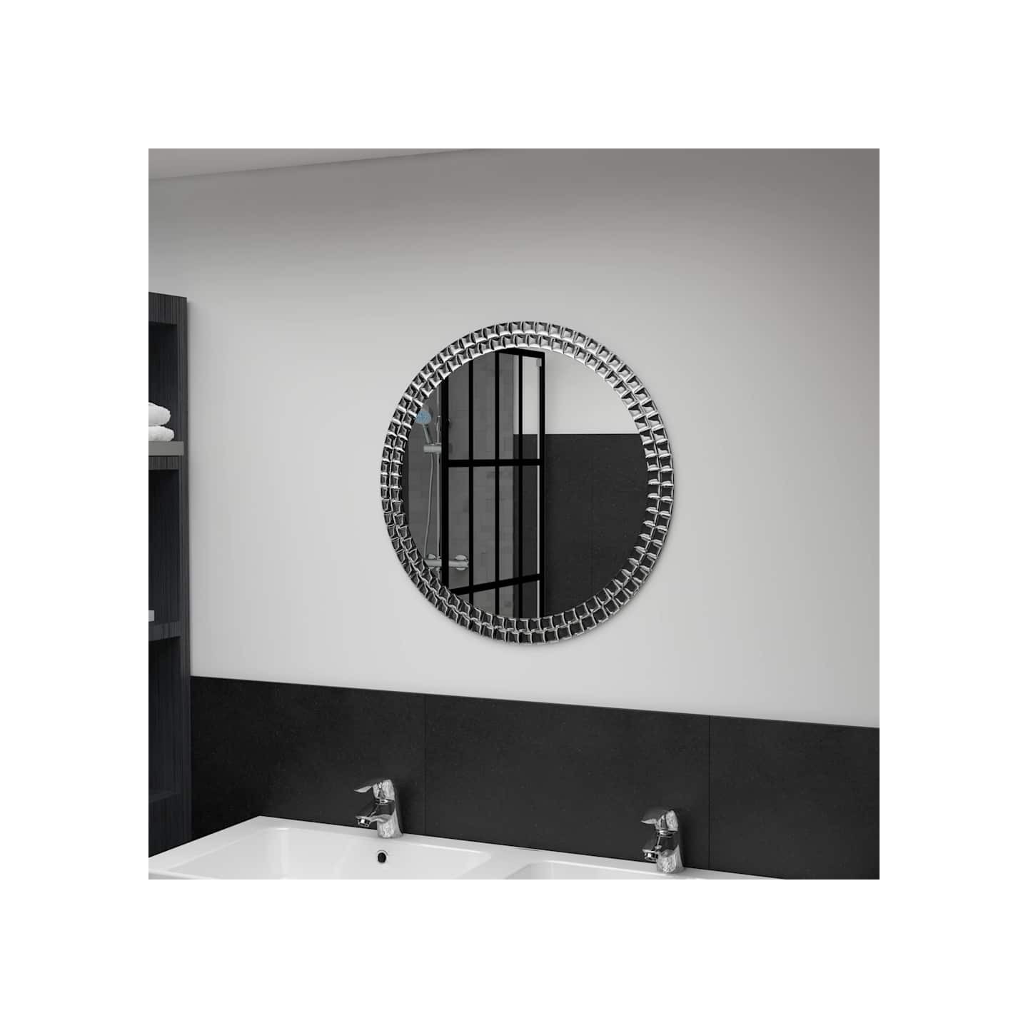 Miroir mural 60 cm Verre trempé