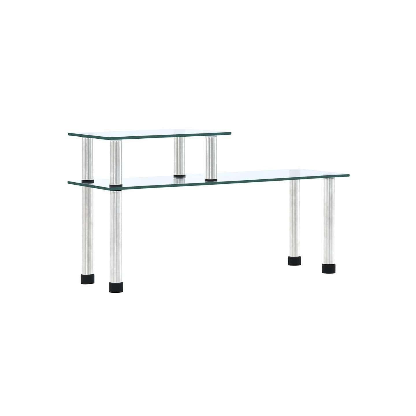 Étagère de cuisine Transparent 45x16x26 cm Verre trempé