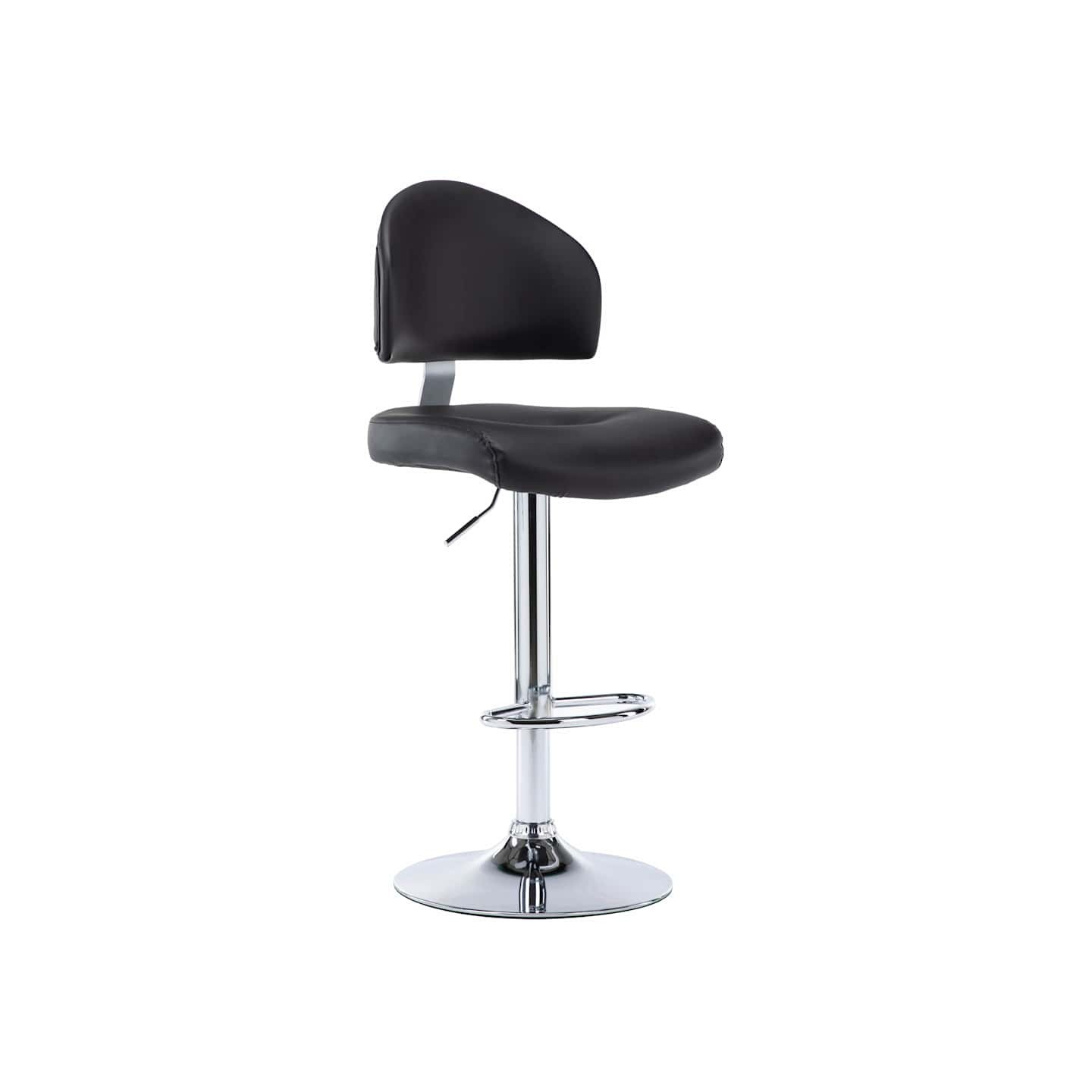 Tabouret de bar Noir Similicuir