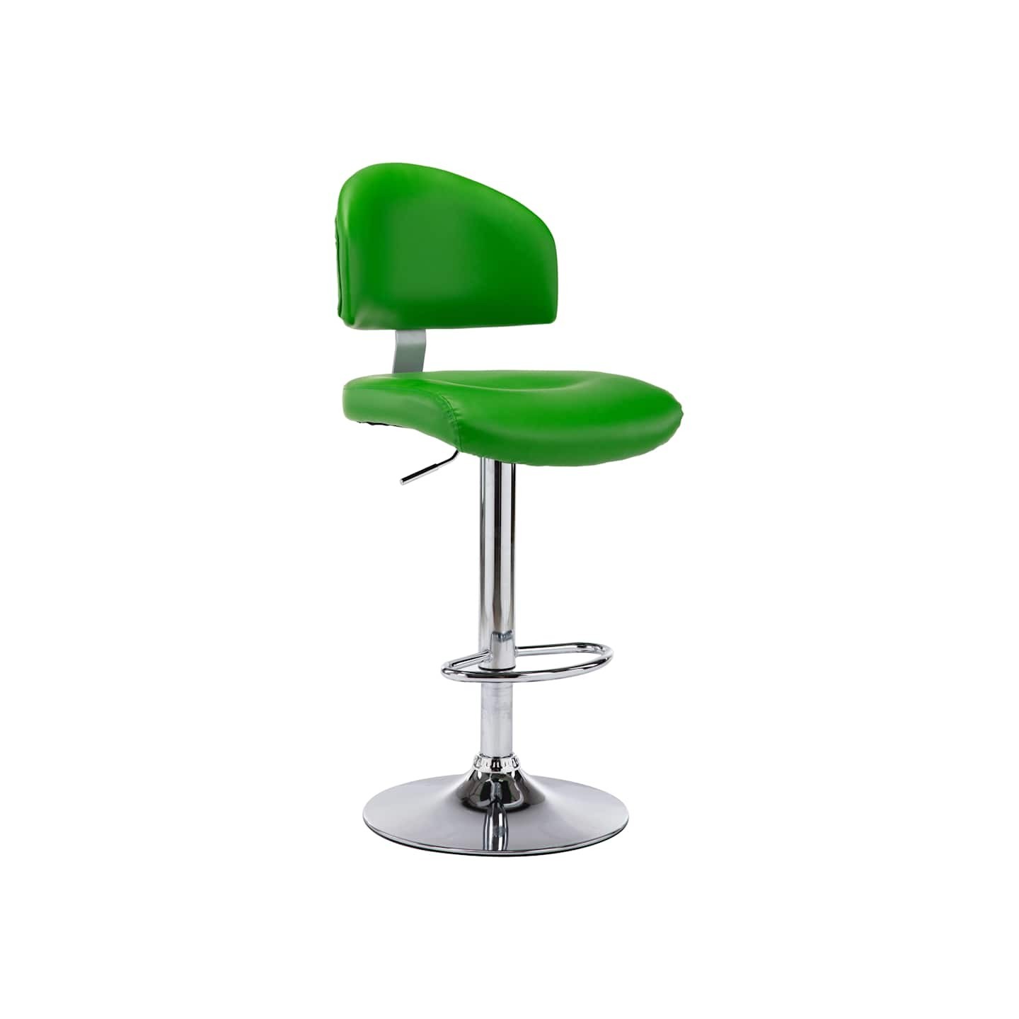 Tabouret de bar Vert Similicuir
