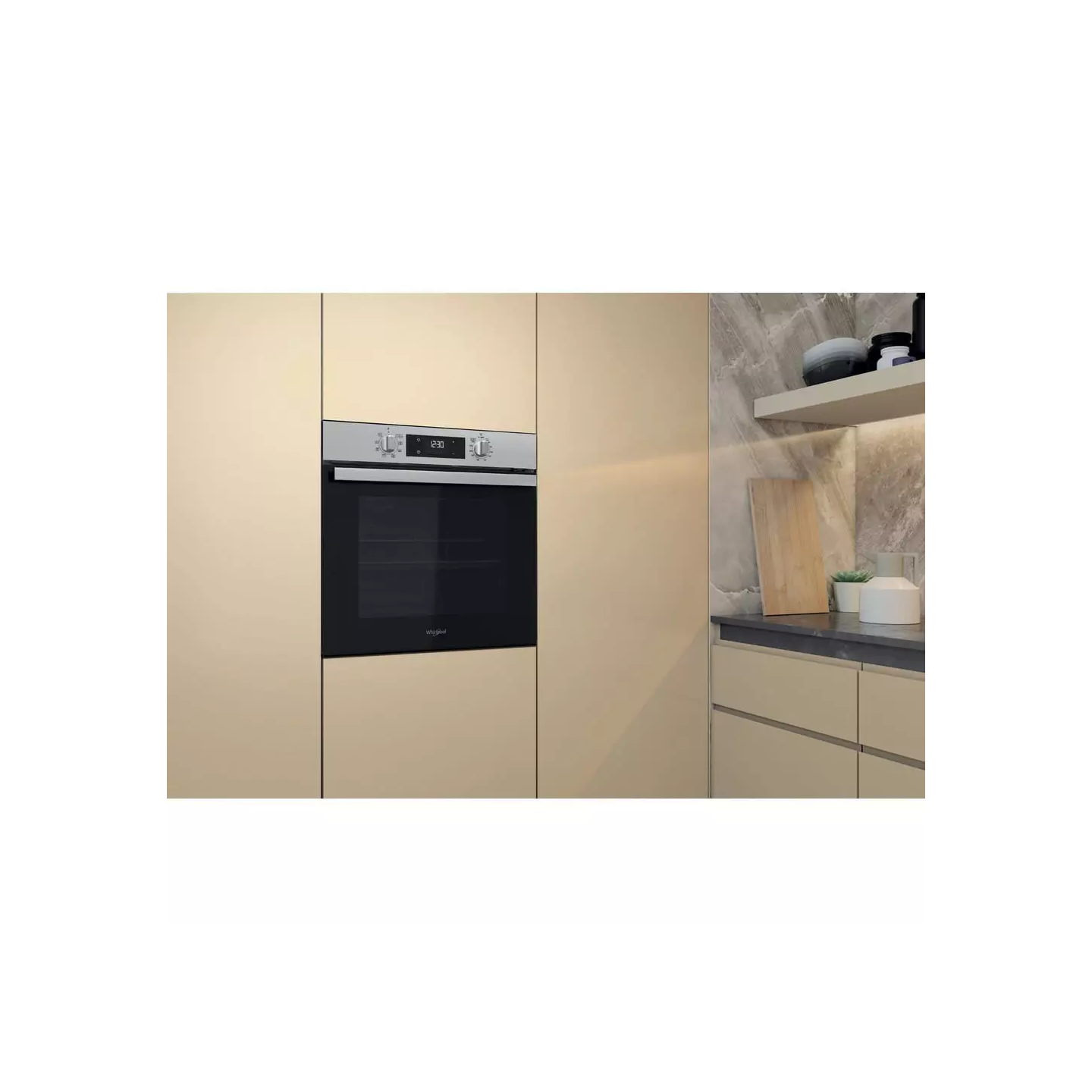 Four pyrolyse Whirlpool OMR551RR0X 71 L Cook3 inox | Nimestore